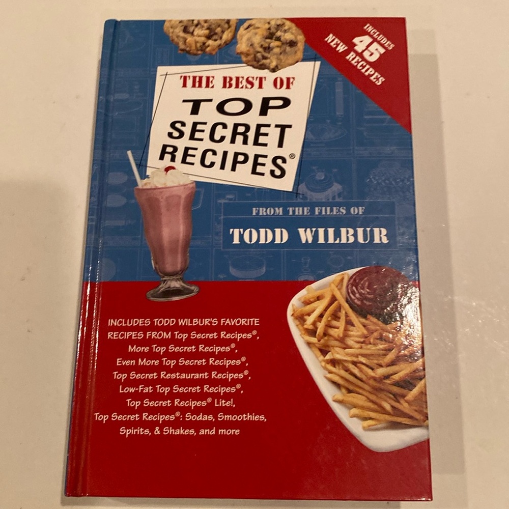 “The Best of Top Secret Recipes,” Hardcover